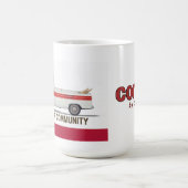 Corvair Community California Rampy Flag Kaffeetasse (Mittel)