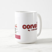 Corvair Community California Rampy Flag Kaffeetasse (VorderseiteRechts)