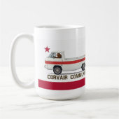 Corvair Community California Rampy Flag Kaffeetasse (Links)