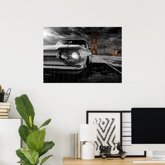 Corvair Dead Souls San Francisco Poster (Heimbüro)