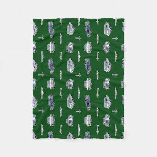 Corvair Lakewood Blanket Fleecedecke (Vorderseite)