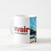 Corvair Pop Art Kaffeetasse (Vorderseite Links)