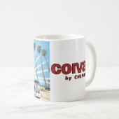 Corvair Pop Art Kaffeetasse (VorderseiteRechts)