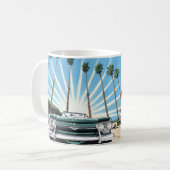 Corvair Pop Art Kaffeetasse (Vorderseite Links)