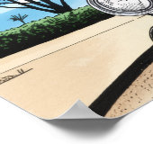 Corvair Pop Art Poster (Ecke)