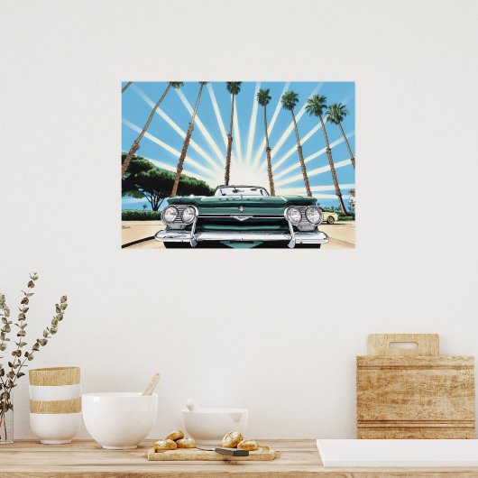 Corvair Pop Art Poster (Küche)