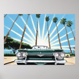 Corvair Pop Art Poster