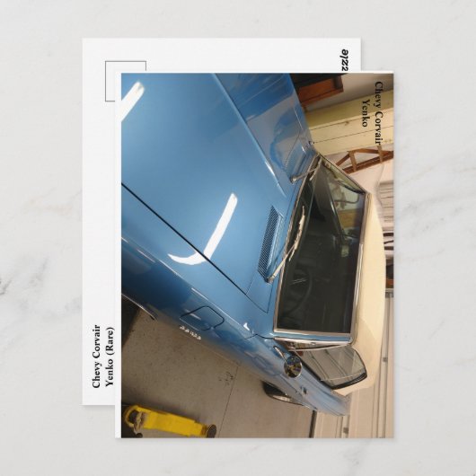 Corvair Yenko Postcard Postkarte (Vorne/Hinten)