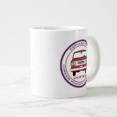 Corvanatics Jumbo Coffee Tasse (Vorderseite Rechts)