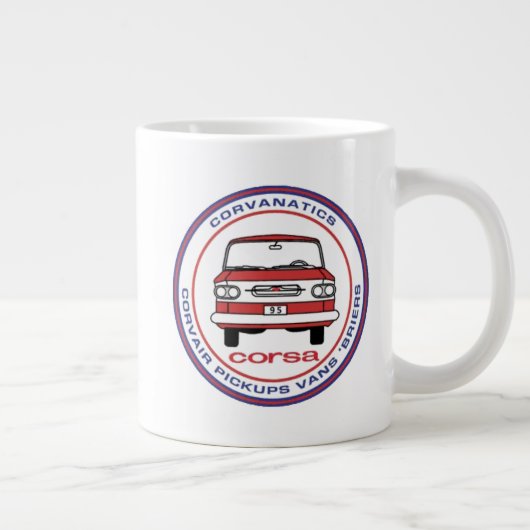 Corvanatics Jumbo Coffee Tasse (Rechts)