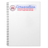 Corvanatics Zeitschrift Notizblock (Vorderseite)