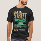 Corvette 1960 regiert die Straße T-Shirt (Vorderseite)