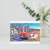 Corvette 66 postkarte (Stehend Vorderseite)