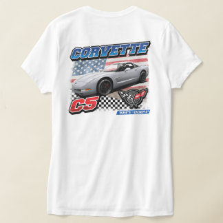 Corvette C5 - zweiseitiger T - Shirt von Frauen