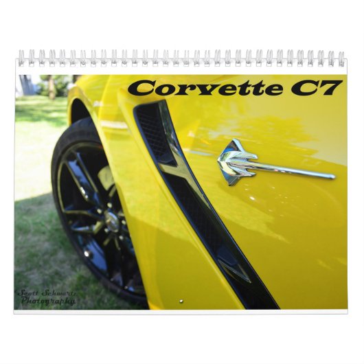 Corvette C7 Kalender (Titelbild)