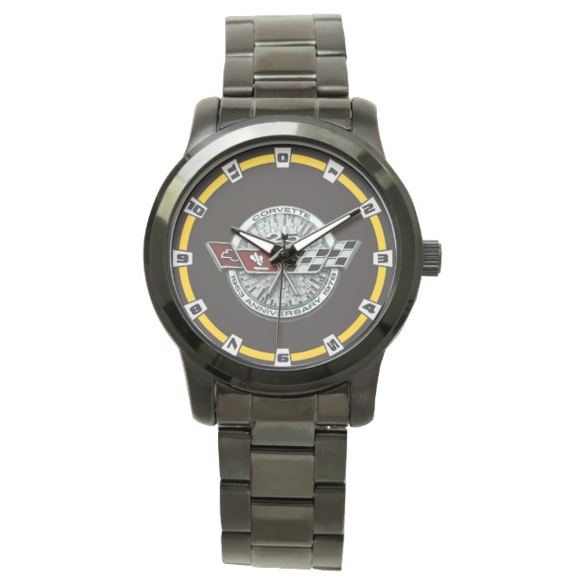 Corvette C7 Quarz Watch Armbanduhr (Vorderseite)