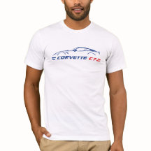Corvette C7 - T - Shirt für Männer auf zwei Seiten