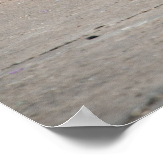 Corvette C7 Z06 Poster (Ecke)