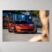 Corvette C7 Z06 Poster (Vorne)
