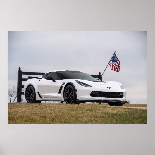 Corvette C7 Z06 Poster (Vorne)
