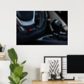 Corvette C7 Z06 Poster (Heimbüro)