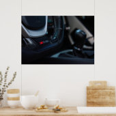 Corvette C7 Z06 Poster (Küche)