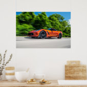 Corvette C7 Z06 Poster (Küche)
