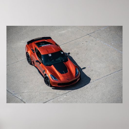 Corvette C7 Z06 Poster (Vorne)