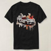 Corvette c8 T-Shirt (Design vorne)