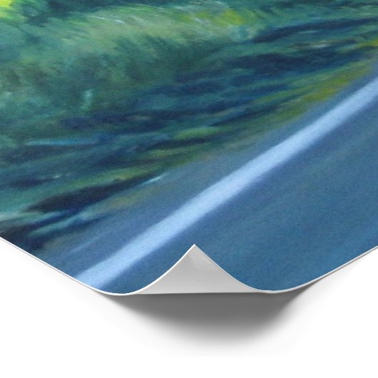 Corvette Caravan Poster (Ecke)