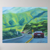 Corvette Caravan Poster (Vorne)