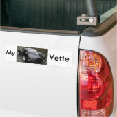 Corvette Classic Black Split Window Autoaufkleber (Auf Lkw)
