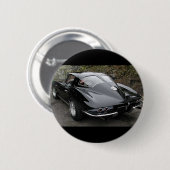 Corvette Classic Black Split Window Button (Vorne & Hinten)