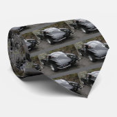 Corvette Classic Black Split Window Krawatte (Gerollt)