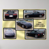 CORVETTE COLLAGE POSTER (Vorne)
