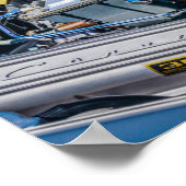 Corvette Fuel Injection-Motor Poster (Ecke)