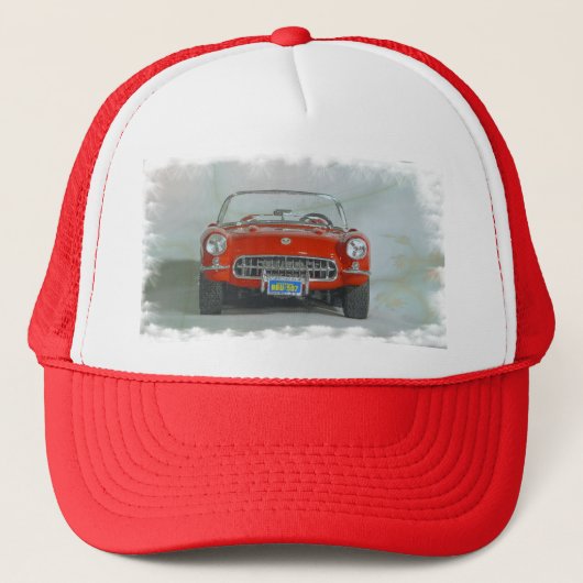Corvette-Hut Truckerkappe (Vorderseite)