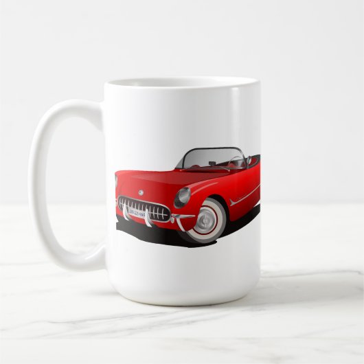 Corvette Kaffeetasse (Links)
