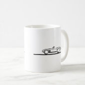 Corvette-Konvertible 1965 Kaffeetasse (VorderseiteRechts)