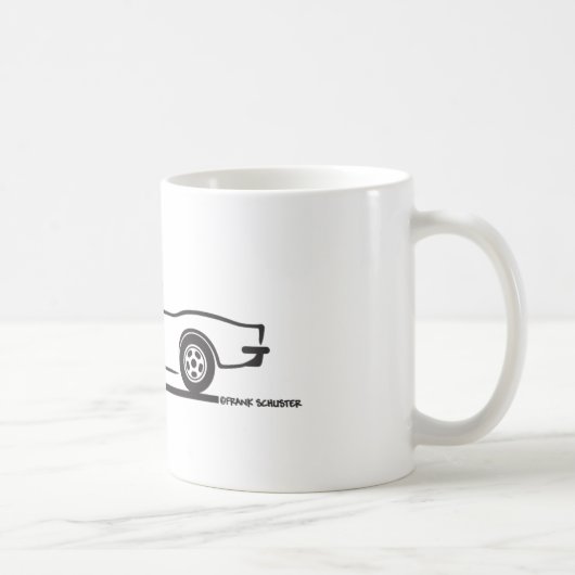 Corvette-Konvertible 1970-72 Kaffeetasse (Rechts)