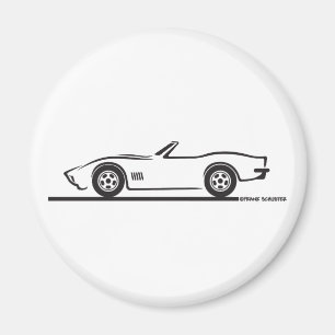 Corvette-Konvertible 1970-72 Magnet