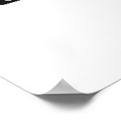Corvette-Logo2 Poster (Ecke)