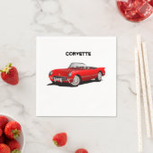 Corvette Napkins Serviette (Beispiel)