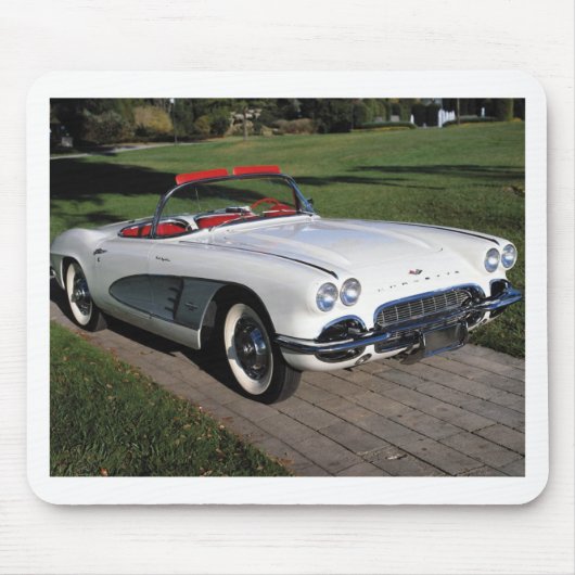 Corvette Oldtimer klassische Autos Oldtimer Mousepad (Vorne)
