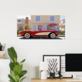 CORVETTE POSTER (Heimbüro)