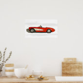 Corvette Poster (Küche)