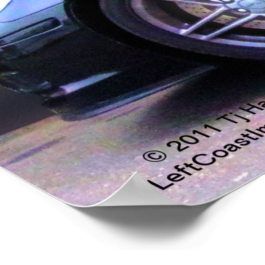 CORVETTE POSTER (Ecke)