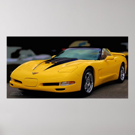 CORVETTE POSTER (Vorne)