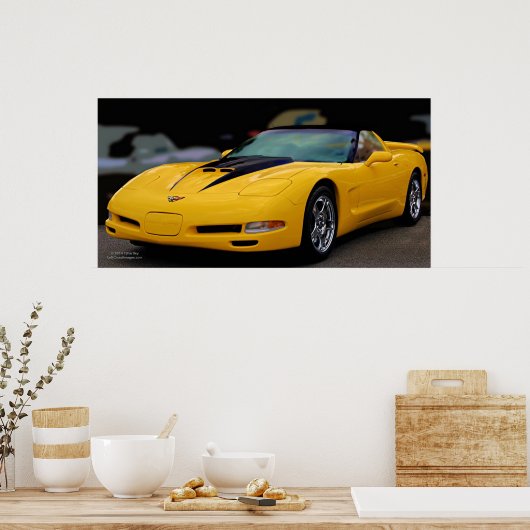 CORVETTE POSTER (Küche)