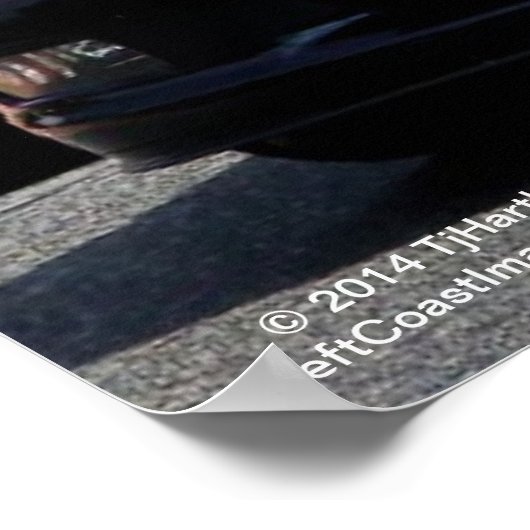 CORVETTE POSTER (Ecke)